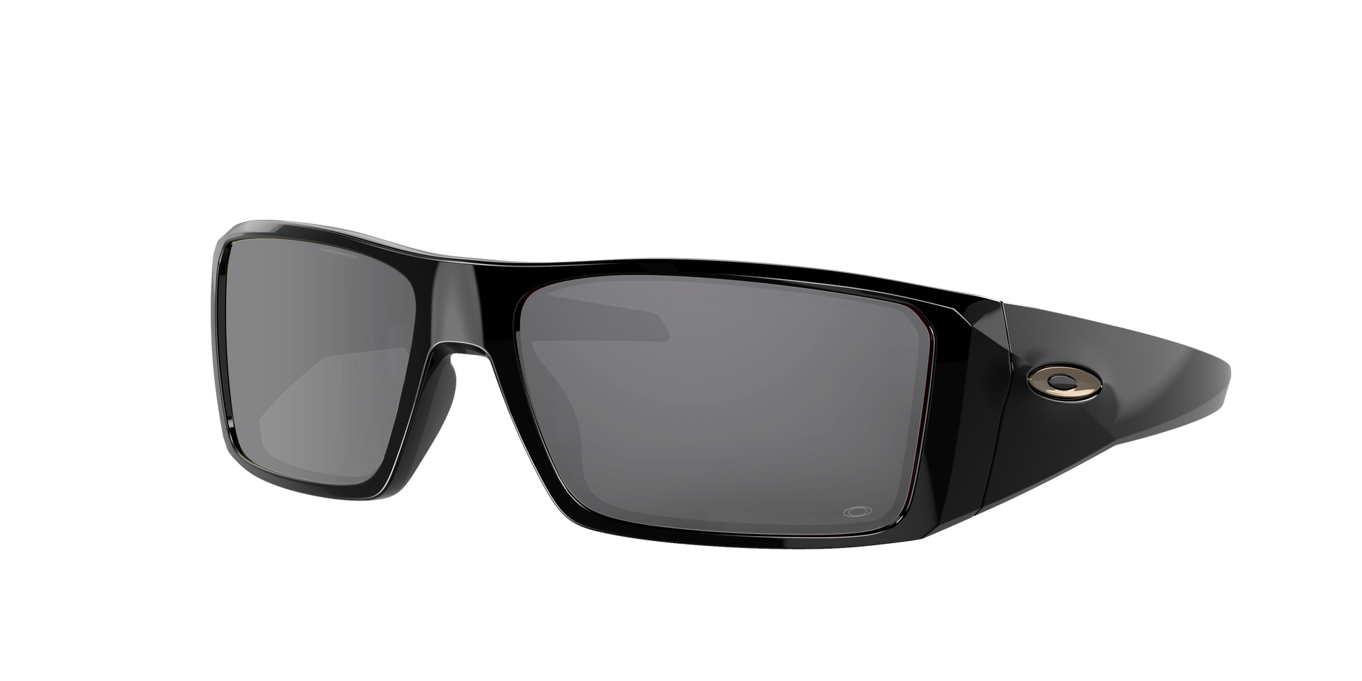 POLISHED BLACK, Grey, Oakley