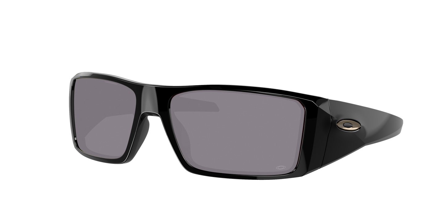 POLISHED BLACK, Prizm Grey-Polarized, Oakley