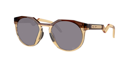 DARK AMBER/LIGHT CURRY, Prizm Grey-Polarized, Oakley