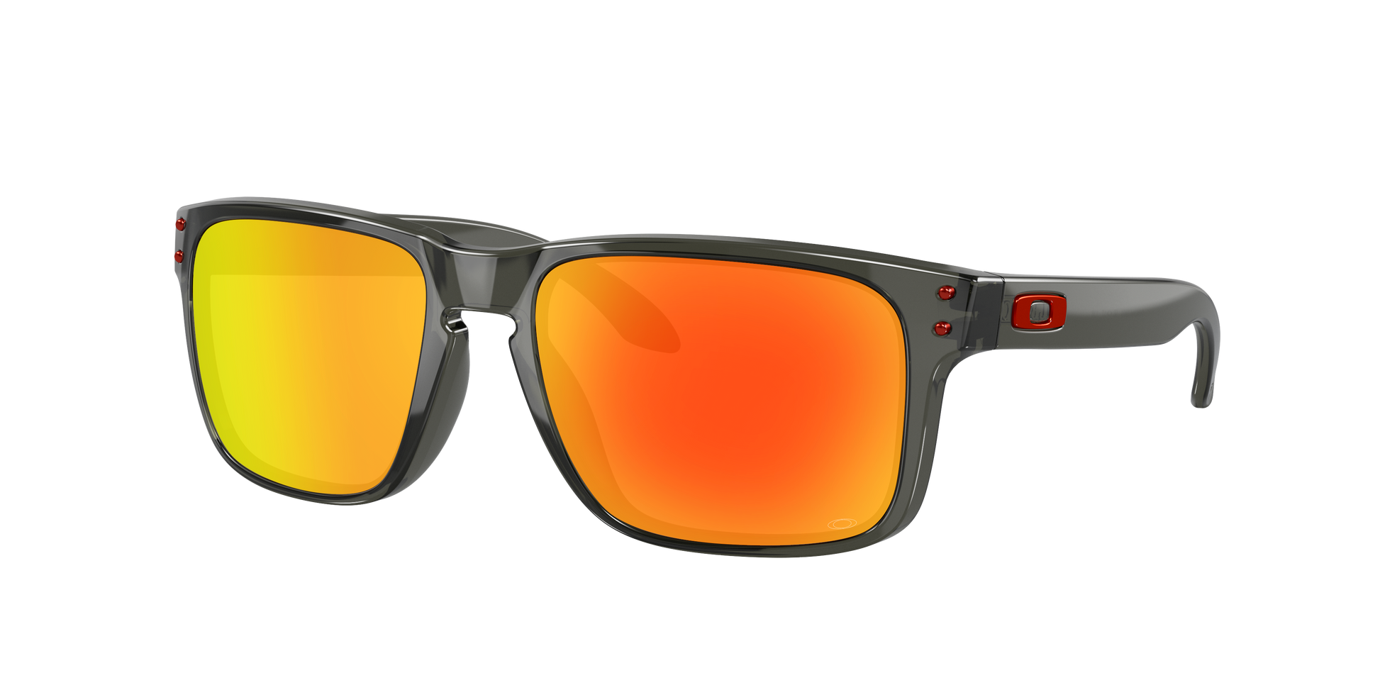 GREY SMOKE, Prizm Ruby-Polarized, Oakley