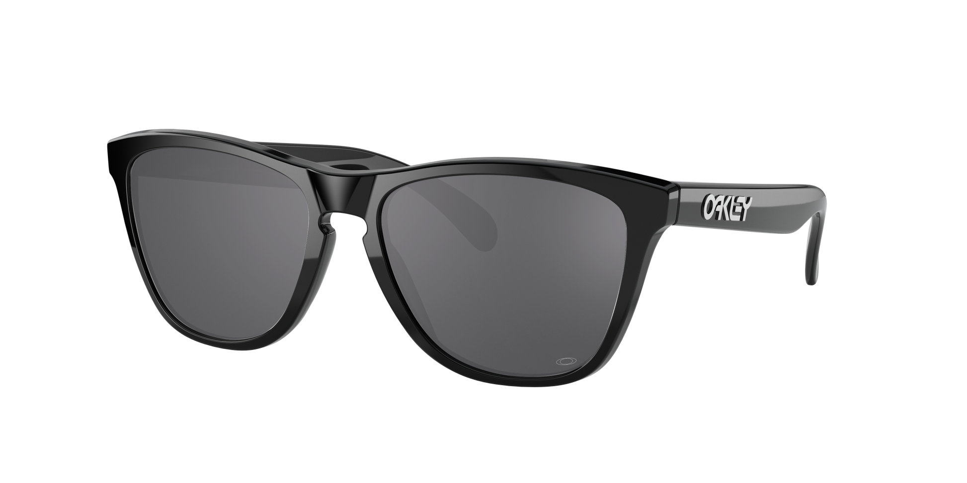 POLISHED BLACK, Grey, Oakley