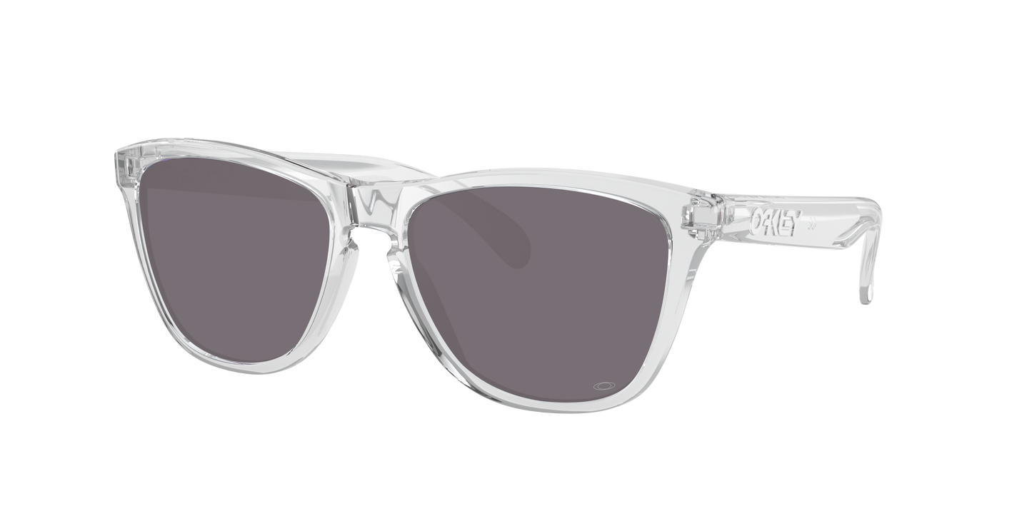 POLISHED CLEAR, Prizm Grey-Polarized, Oakley