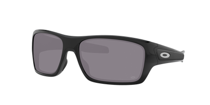 POLISHED BLACK, Prizm Grey-Polarized, Oakley