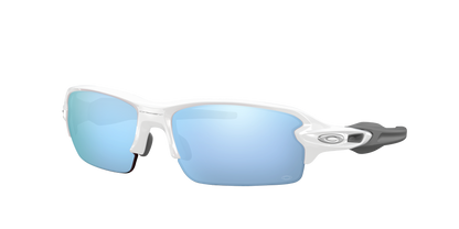 POLISHED WHITE, Prizm Deep Water-Polarized, Oakley