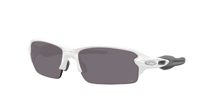 POLISHED WHITE, Prizm Grey-Polarized, Oakley
