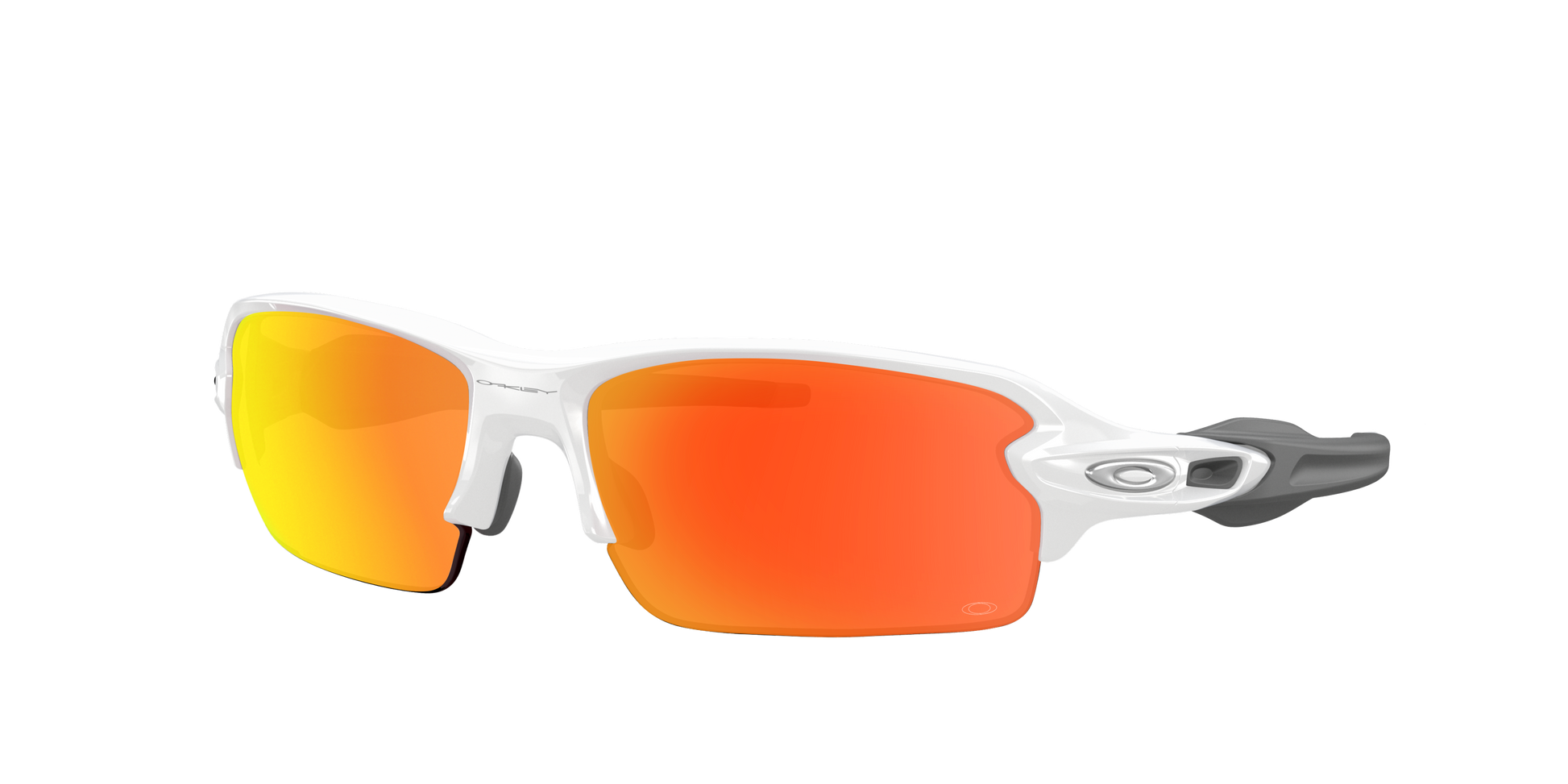 POLISHED WHITE, Prizm Ruby-Polarized, Oakley
