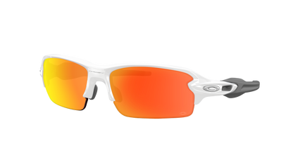 POLISHED WHITE, Prizm Ruby-Polarized, Oakley