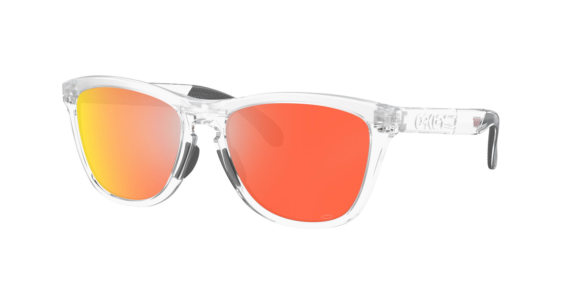 MATTE CLEAR, Prizm Ruby-Polarized, Oakley