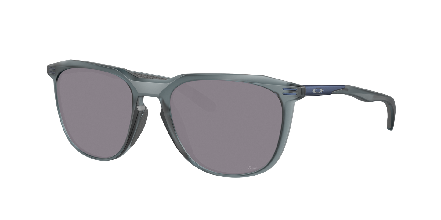 MATTE CRYSTAL BLACK, Prizm Grey-Polarized, Oakley