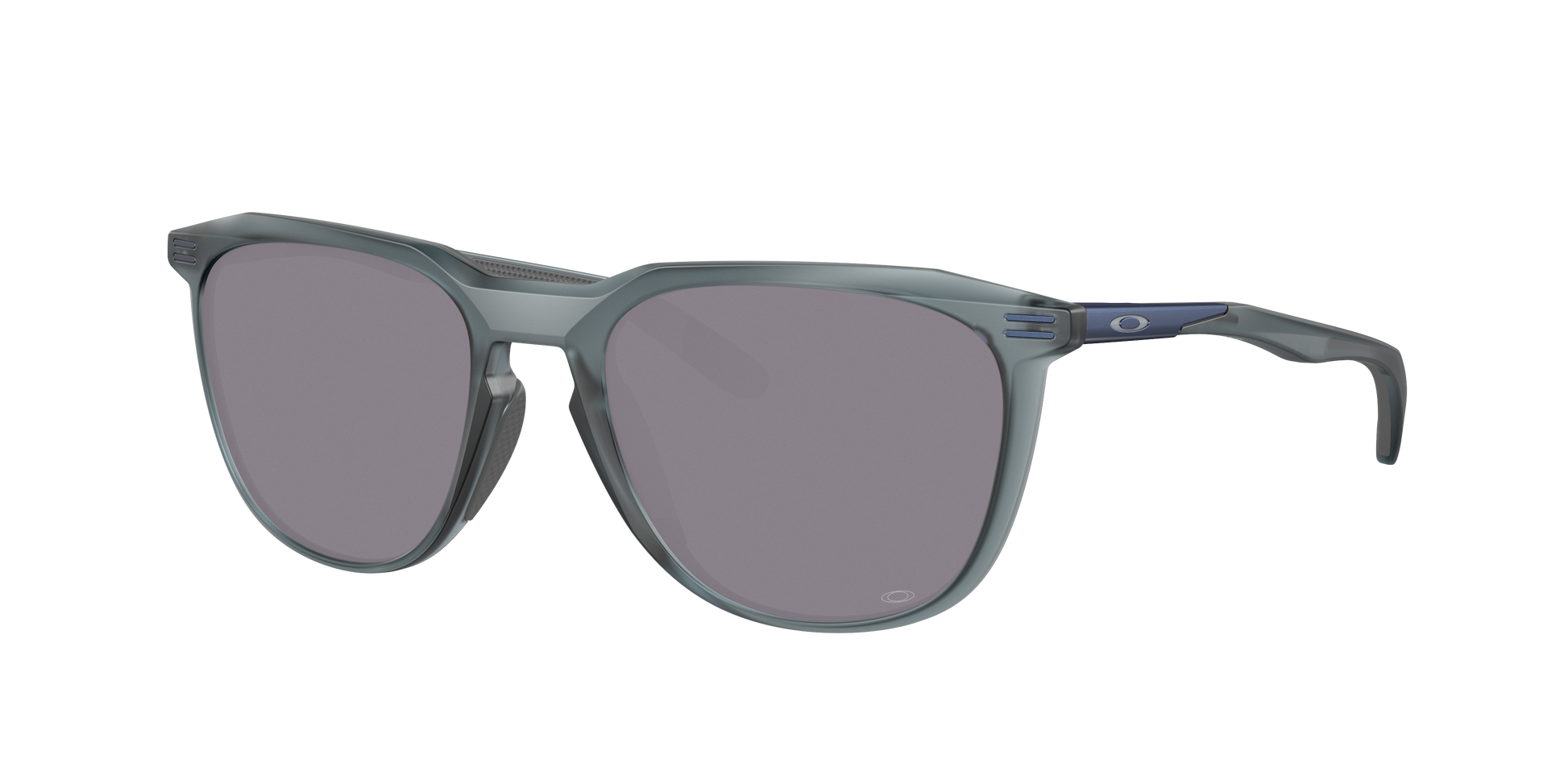 MATTE CRYSTAL BLACK, Prizm Grey-Polarized, Oakley