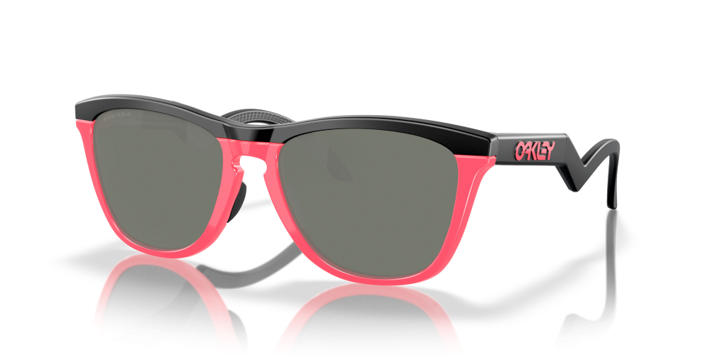 MATTE BLACK/NEON PINK, Green-Polarized, Sunberryrx