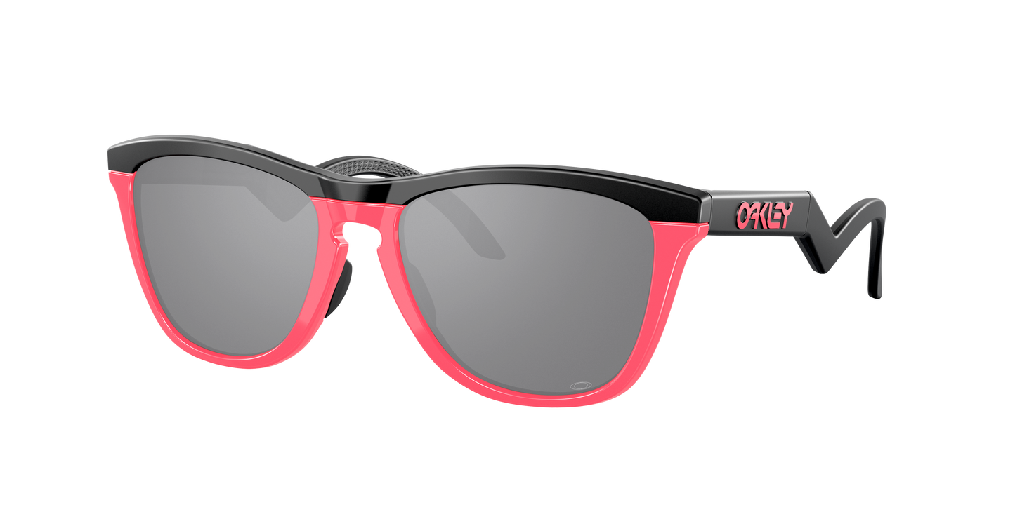 MATTE BLACK/NEON PINK, Prizm Black-Polarized, Oakley