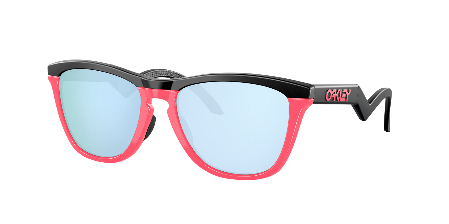 MATTE BLACK/NEON PINK, Prizm Deep Water-Polarized, Oakley