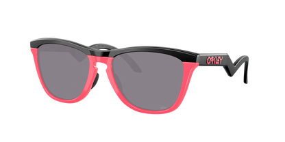 MATTE BLACK/NEON PINK, Prizm Grey-Polarized, Oakley