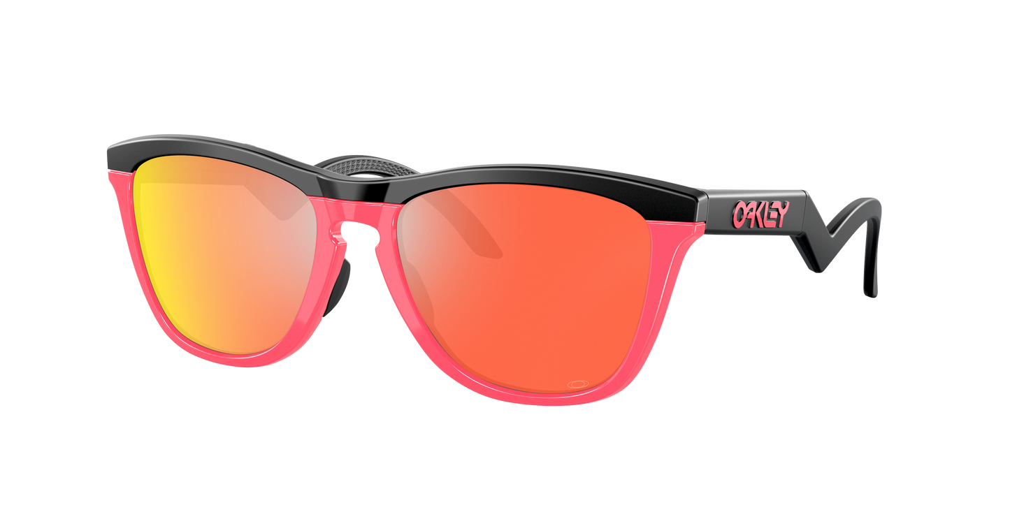 MATTE BLACK/NEON PINK, Prizm Ruby-Polarized, Oakley