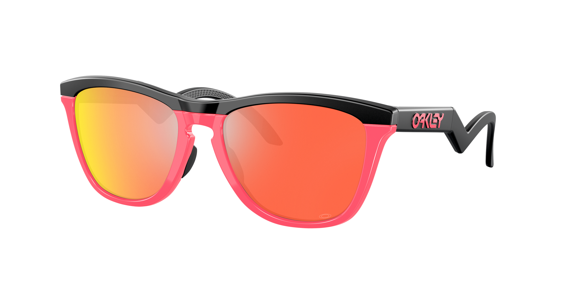 MATTE BLACK/NEON PINK, Prizm Ruby-Polarized, Oakley