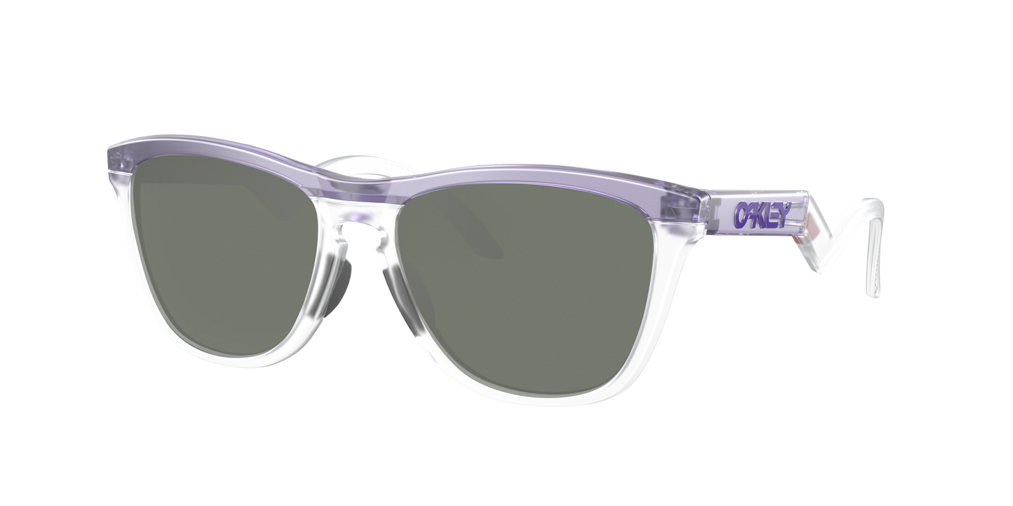 MATTE TRANS LILAC/CLEAR, Green-Polarized, Sunberryrx