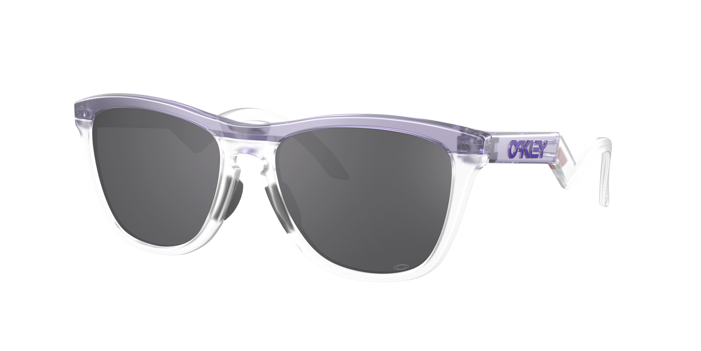 MATTE TRANS LILAC/CLEAR, Grey, Oakley