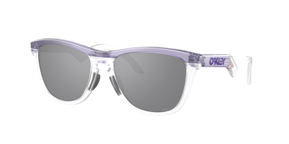 MATTE TRANS LILAC/CLEAR, Prizm Black-Polarized, Oakley