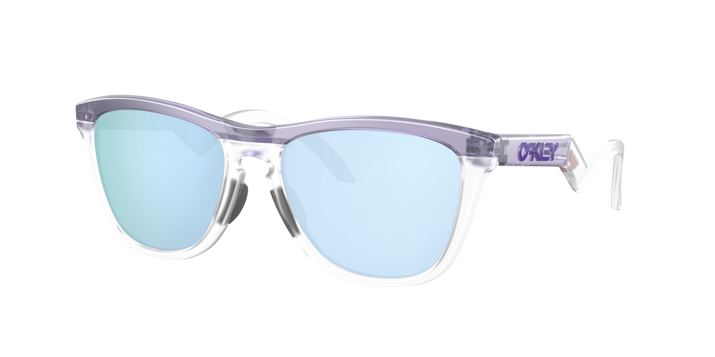 MATTE TRANS LILAC/CLEAR, Prizm Deep Water-Polarized, Oakley