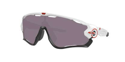 POLISHED WHITE, Prizm Grey-Polarized, Oakley