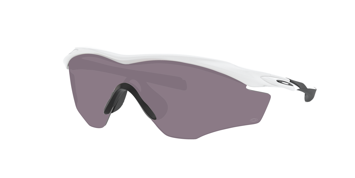 POLISHED WHITE, Prizm Grey-Polarized, Oakley