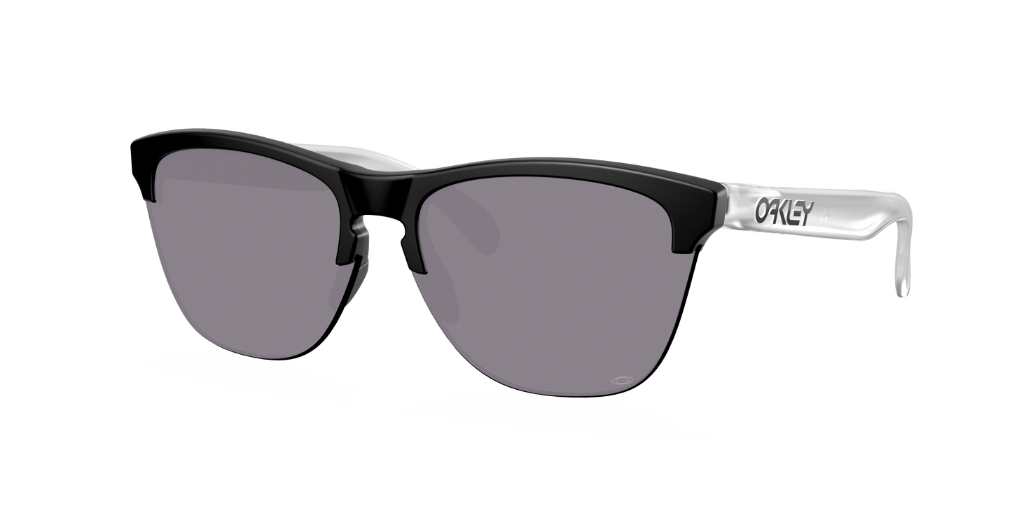 MATTE BLACK, Prizm Grey-Polarized, Oakley