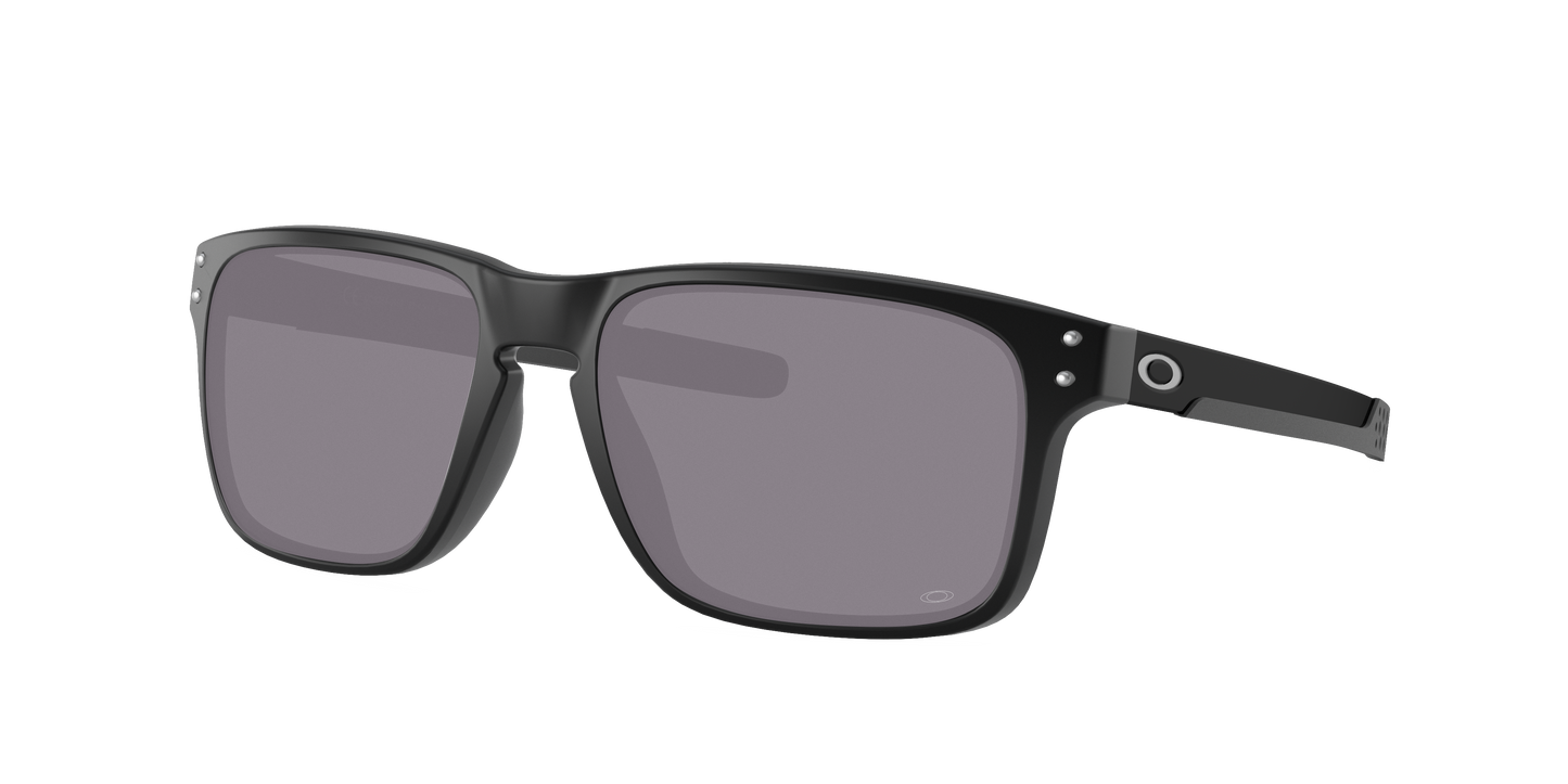 POLISHED BLACK, Prizm Grey-Polarized, Oakley