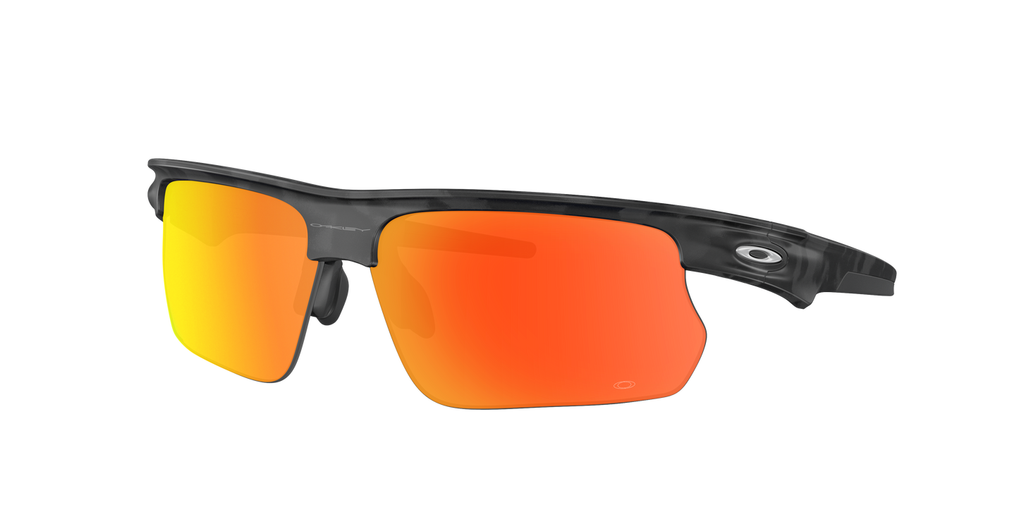 MATTE GREY CAMO, Prizm Ruby-Polarized, Oakley