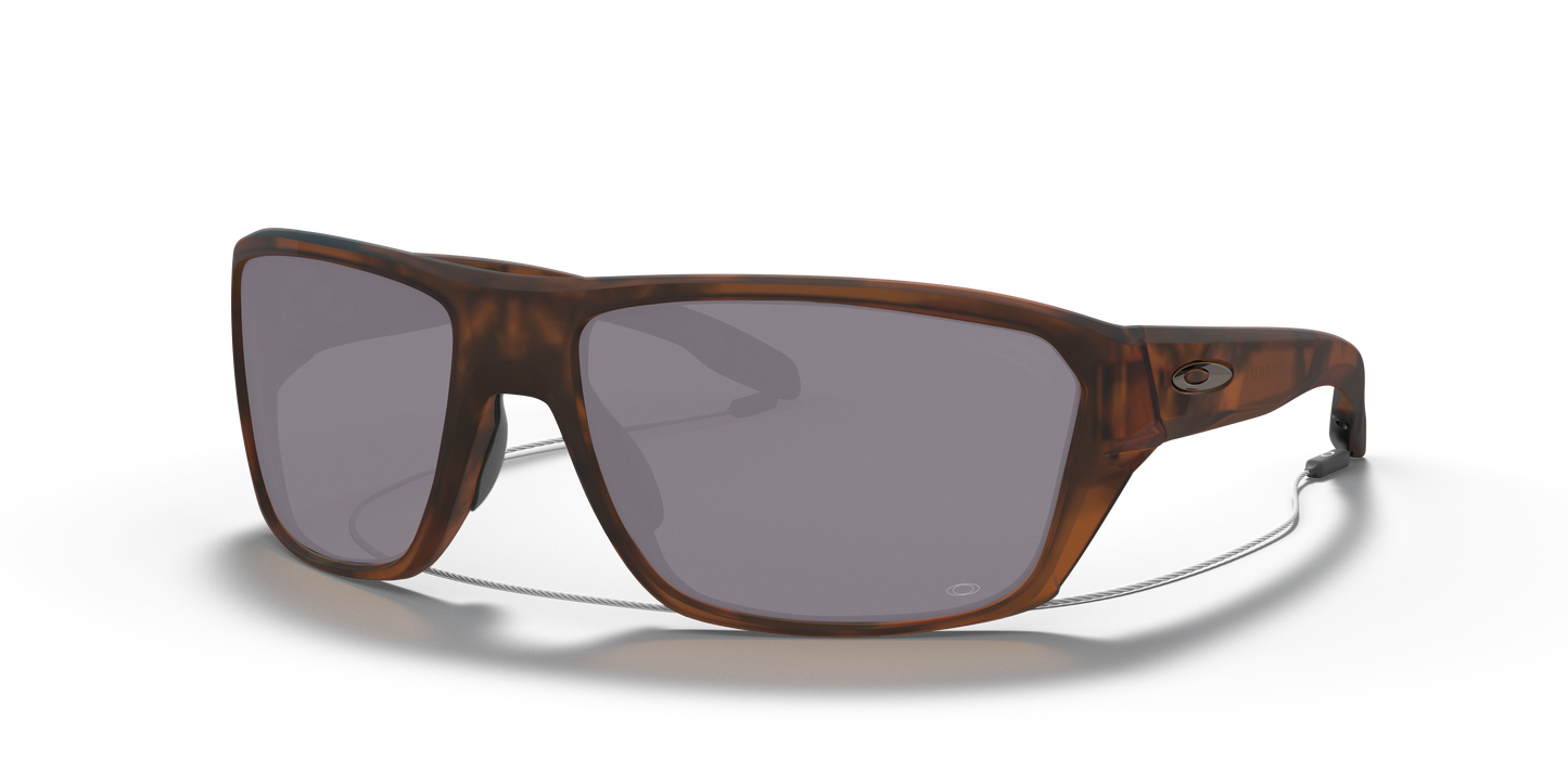 MATTE BROWN TORTOISE, Prizm Grey-Polarized, Oakley
