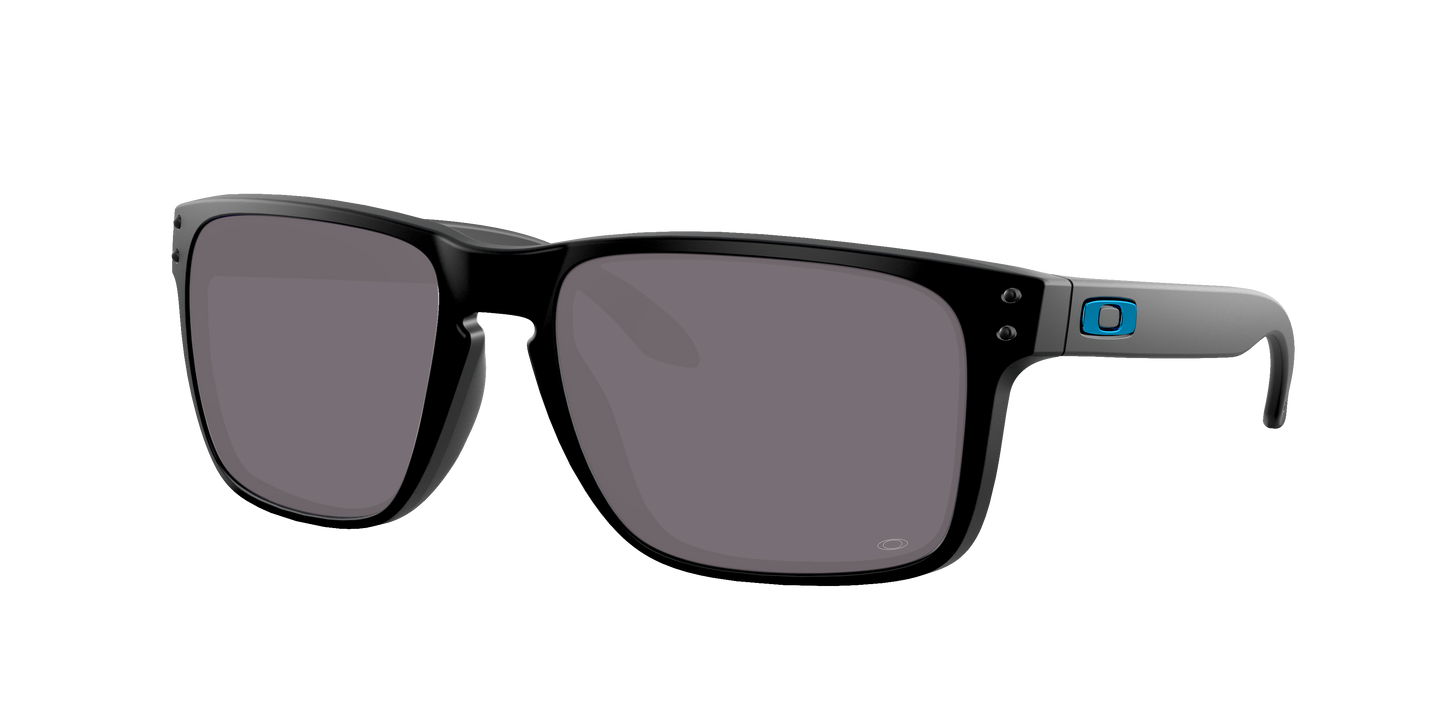 POLISHED BLACK, Prizm Grey-Polarized, Oakley