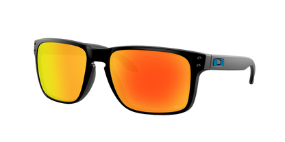 POLISHED BLACK, Prizm Ruby-Polarized, Oakley