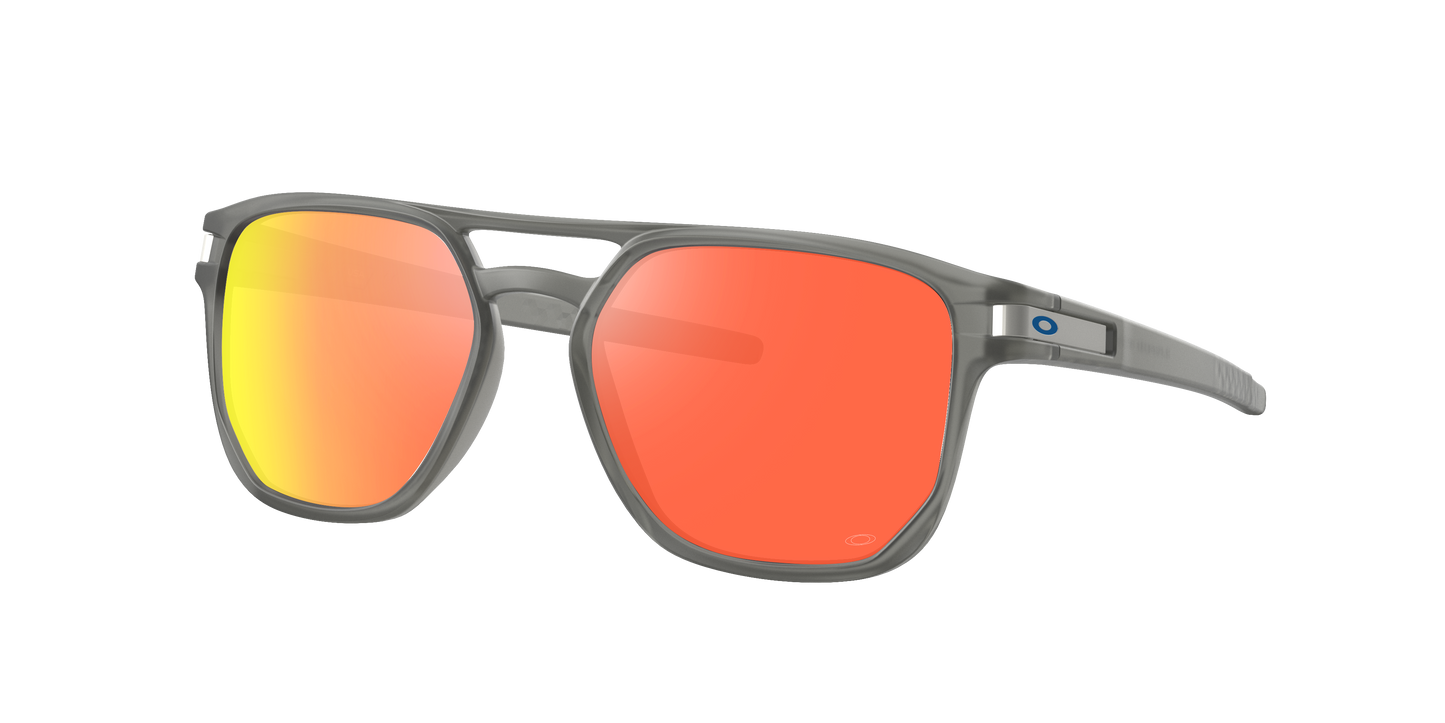 MATTE GREY INK, Prizm Ruby-Polarized, Oakley