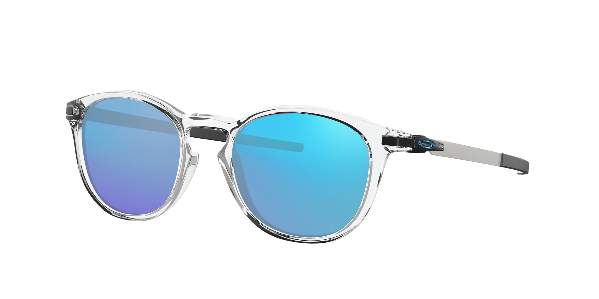POLISHED CLEAR, Blue-Mirrored, Sunberryrx