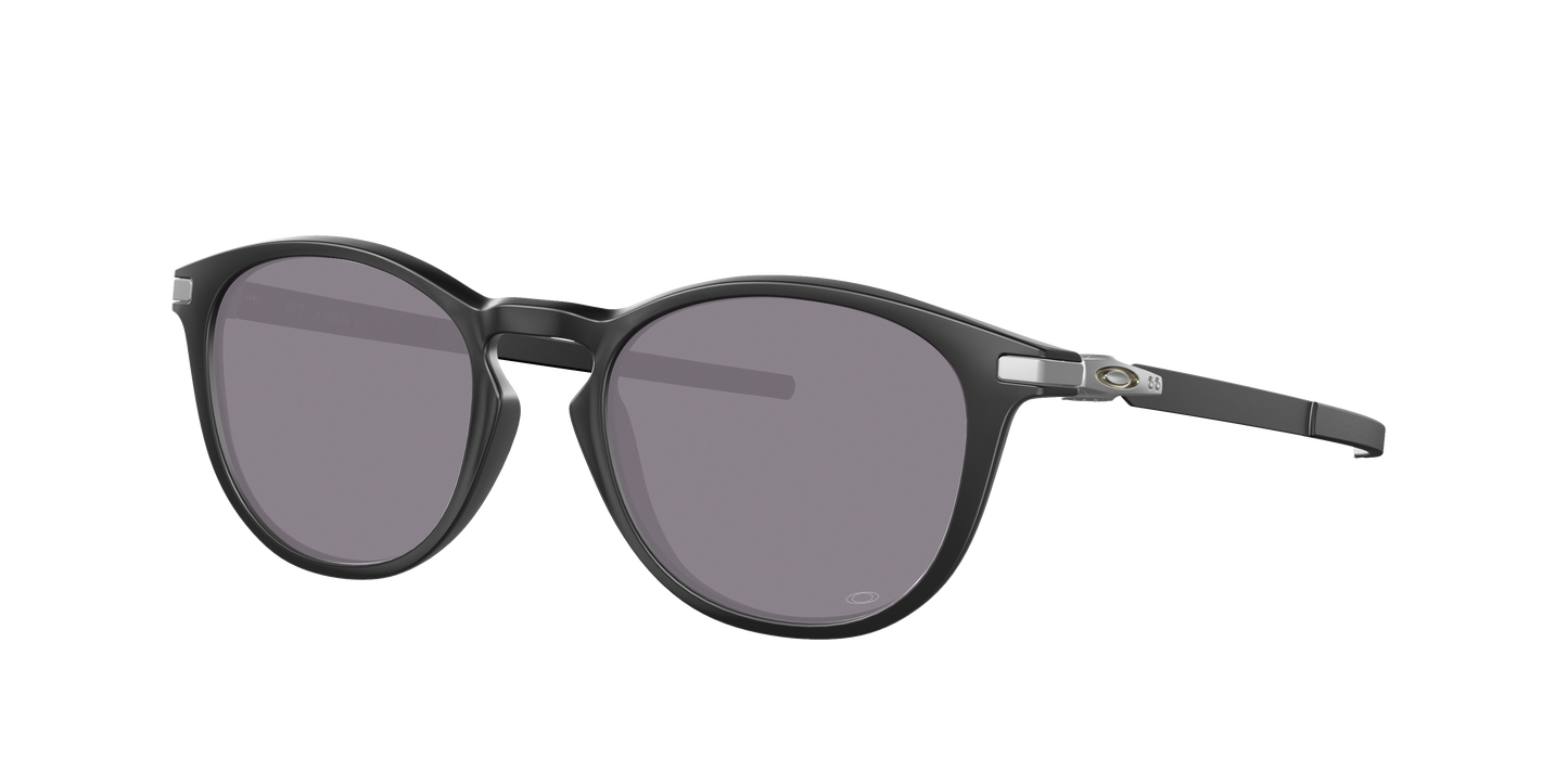 SATIN BLACK, Prizm Grey-Polarized, Oakley