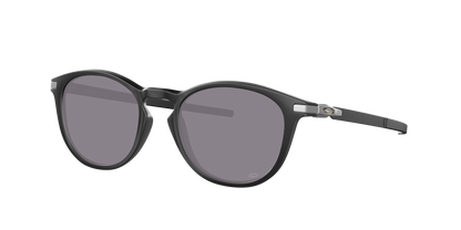SATIN BLACK, Prizm Grey-Polarized, Oakley