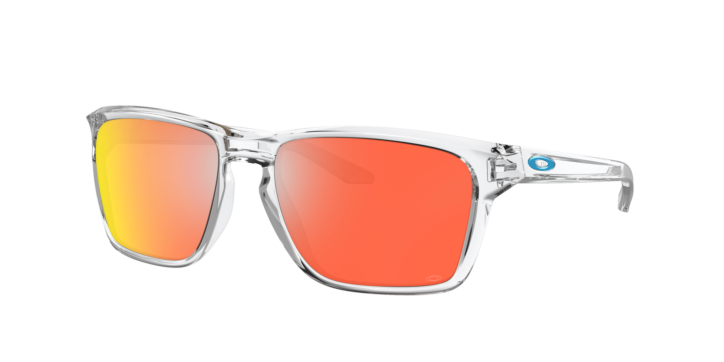 POLISHED CLEAR, Prizm Ruby-Polarized, Oakley