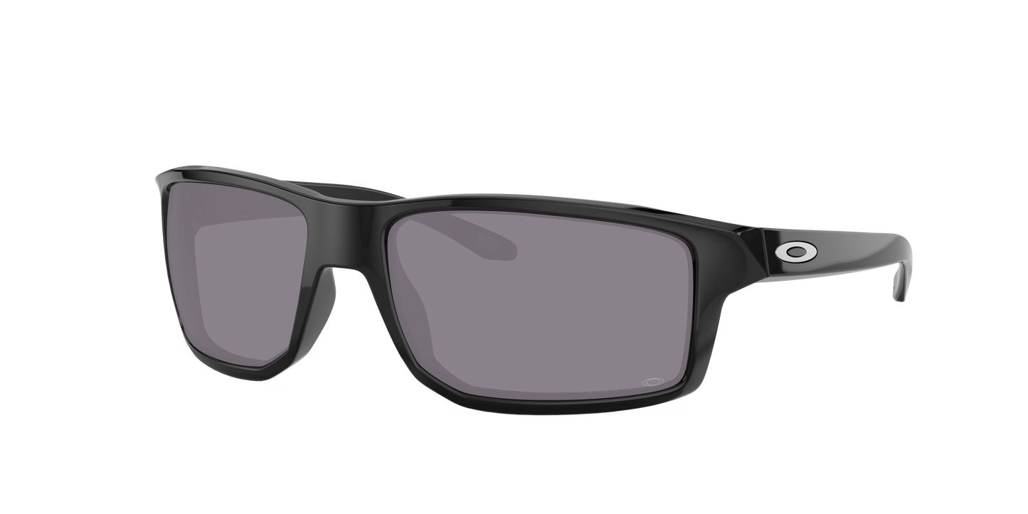POLISHED BLACK, Prizm Grey-Polarized, Oakley
