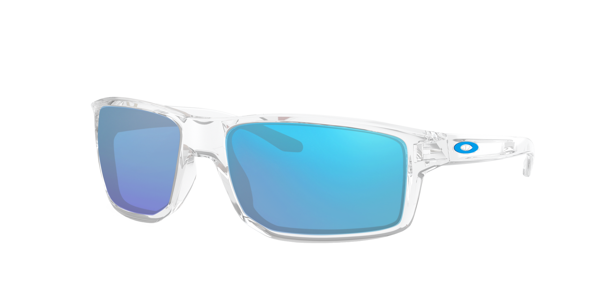 POLISHED CLEAR , Blue-Mirrored, Sunberryrx