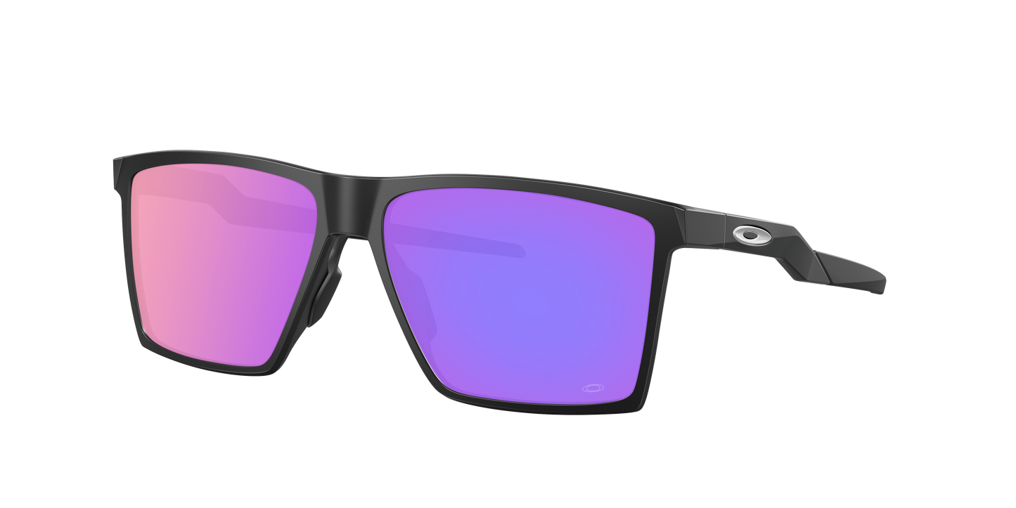 SATIN BLACK, Prizm Grey-Polarized, Oakley