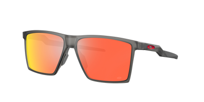 SATIN GREY SMOKE, Prizm Ruby-Polarized, Oakley