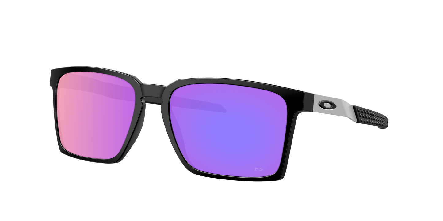 SATIN BLACK, Prizm Grey-Polarized, Oakley