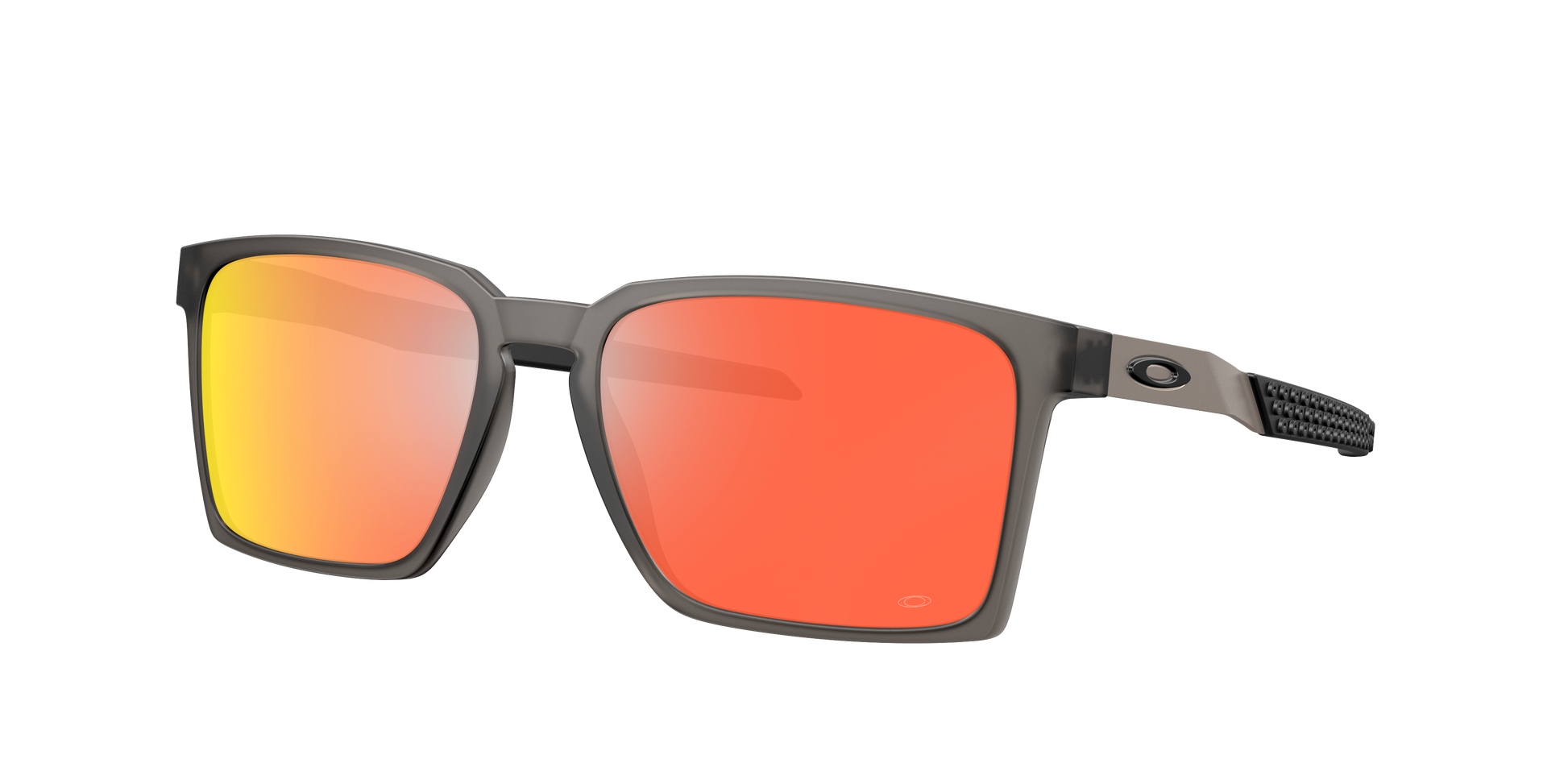 SATIN GREY SMOKE, Prizm Ruby-Polarized, Oakley