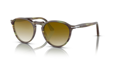 Striped Green, Brown Gradient