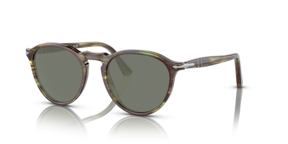 Striped Green, Green-Polarized