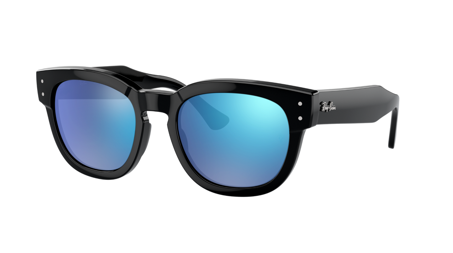 Black, Blue-Mirrored, Sunberryrx