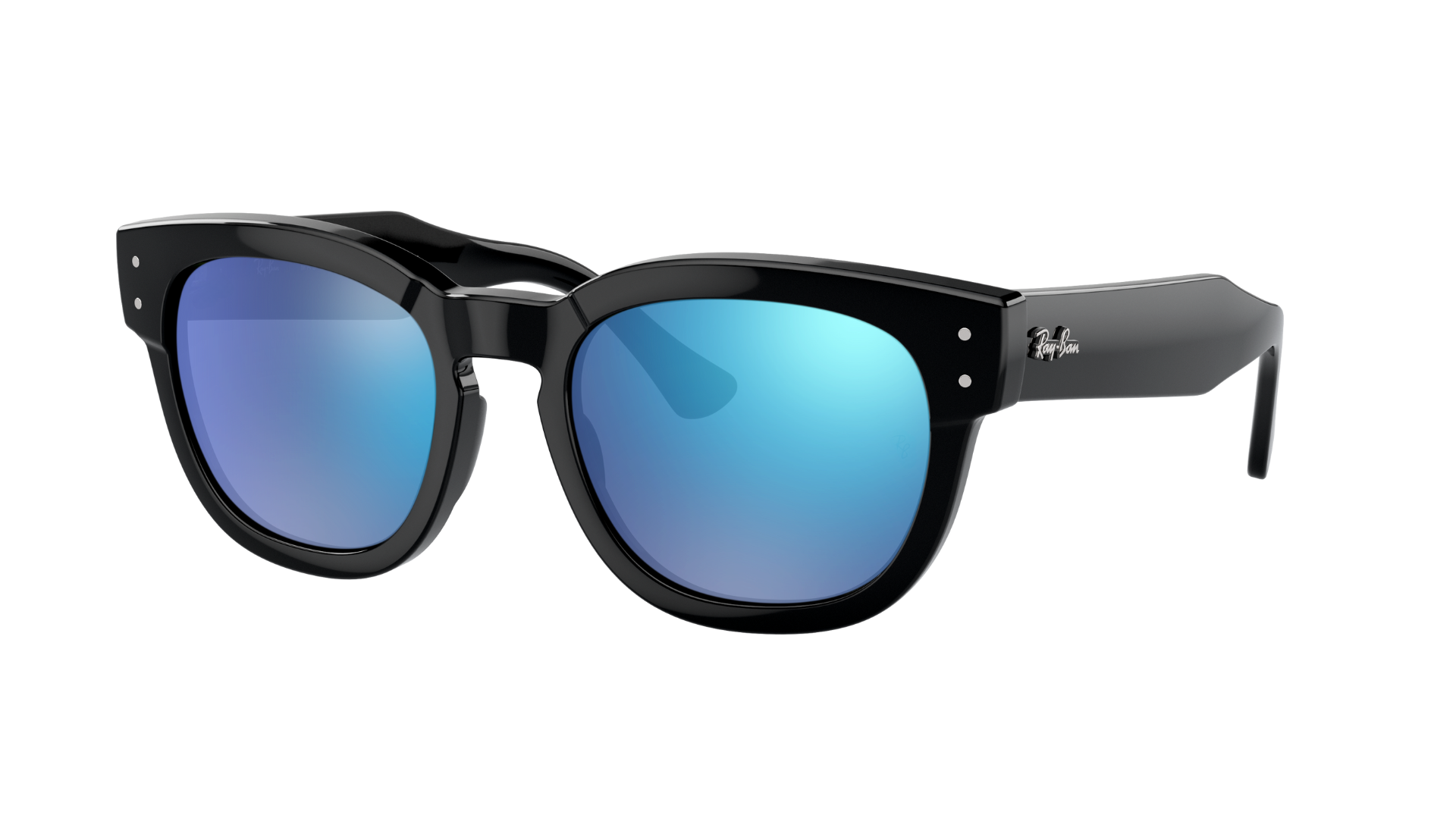 Black, Blue-Mirrored, Sunberryrx