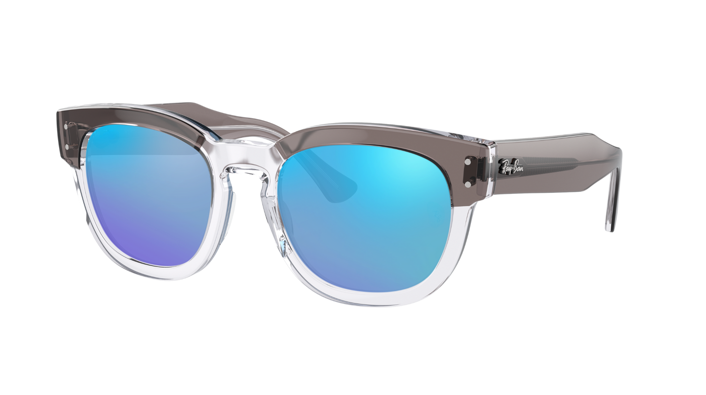 GREY ON TRANSPARENT, Blue-Mirrored, Sunberryrx