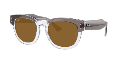 GREY ON TRANSPARENT, Brown-Polarized, Rayban