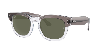 GREY ON TRANSPARENT, Green, Rayban
